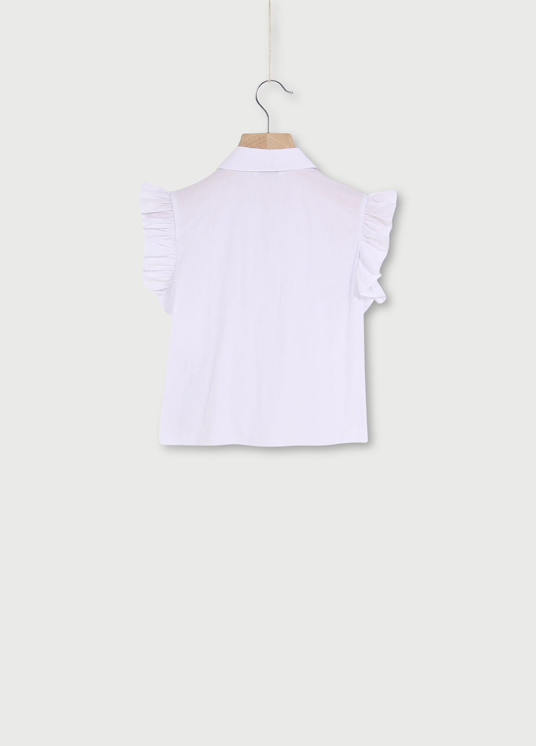 Camicia con volants  Bianco Liu Jo - large image number 1