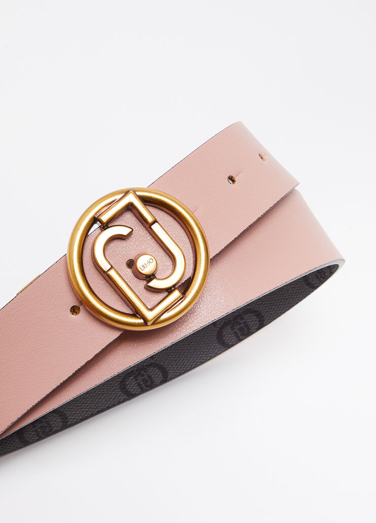 Ceinture r&eacute;versible noir Liu Jo - medium