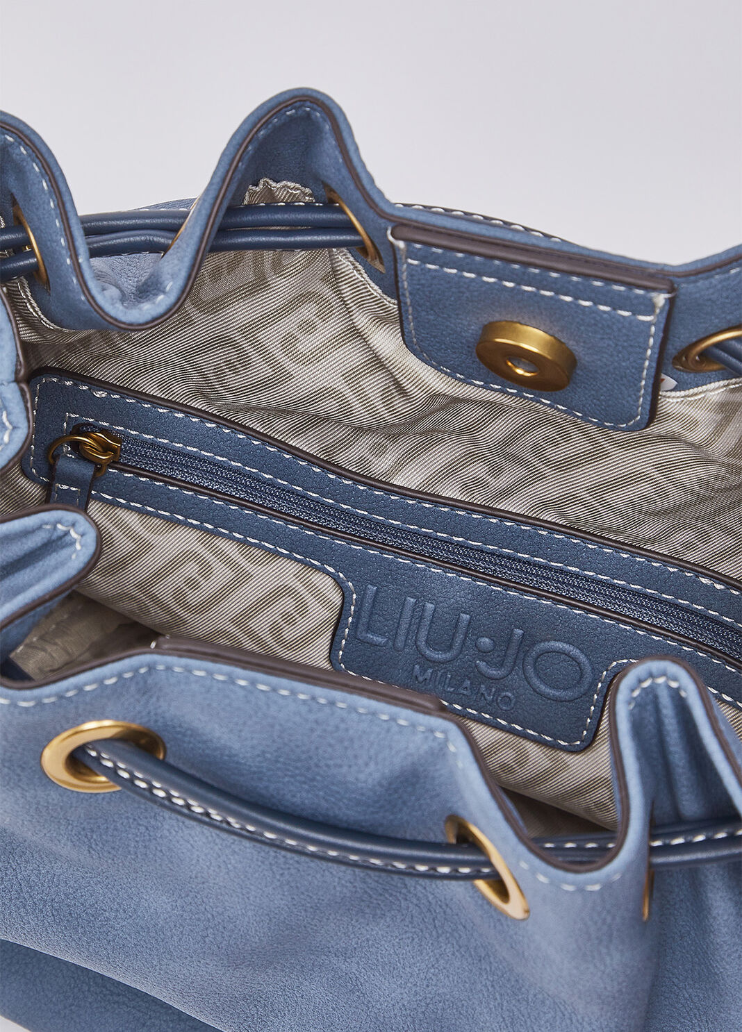 Borsa a tracolla media azzurro Liu Jo - large image number 6