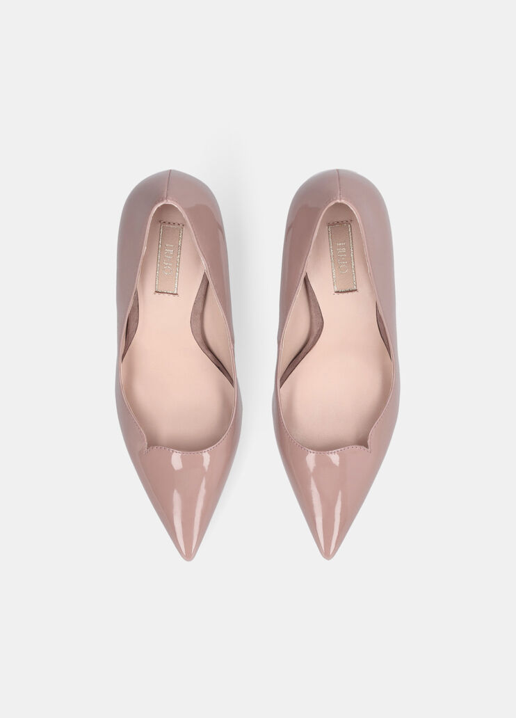 Patent leather court shoes nude Liu Jo - large image number 4 Patent leather court shoes nude Liu Jo - large image number 4
