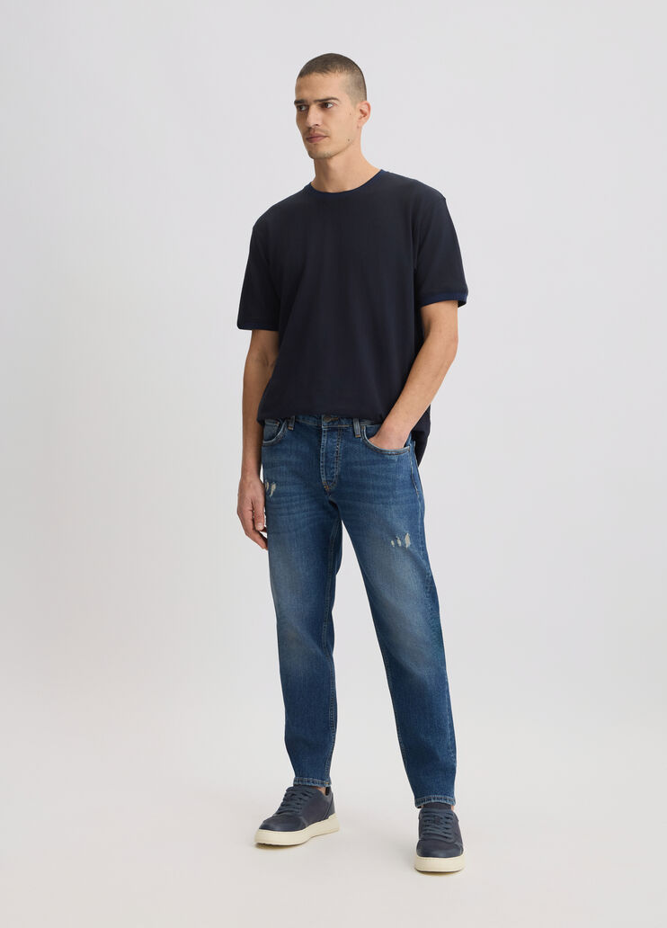 Tapered fit jeans dark denim Liu Jo - medium Tapered fit jeans dark denim Liu Jo - medium
