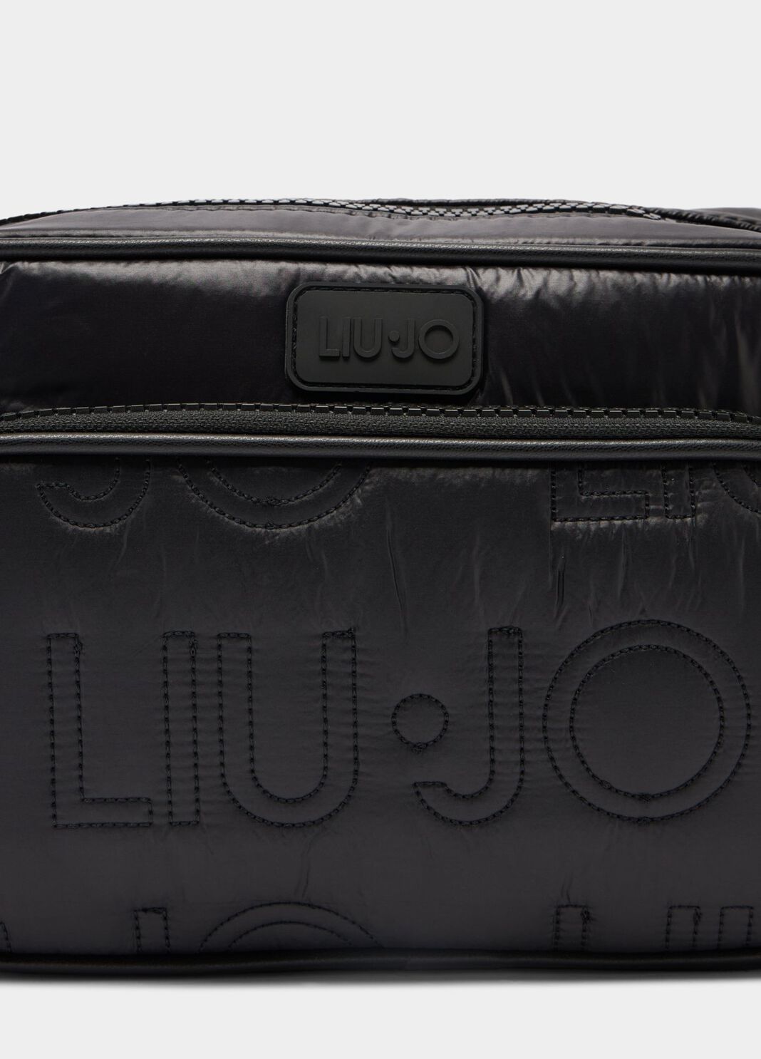 Medium crossbody bag with pocket black Liu Jo - large image number 4