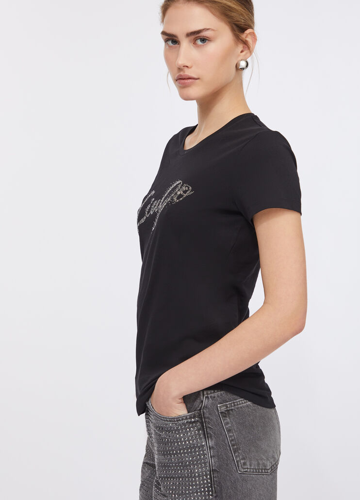 T-Shirt Liu Jo Better Schwarz Liu Jo - large image number 2