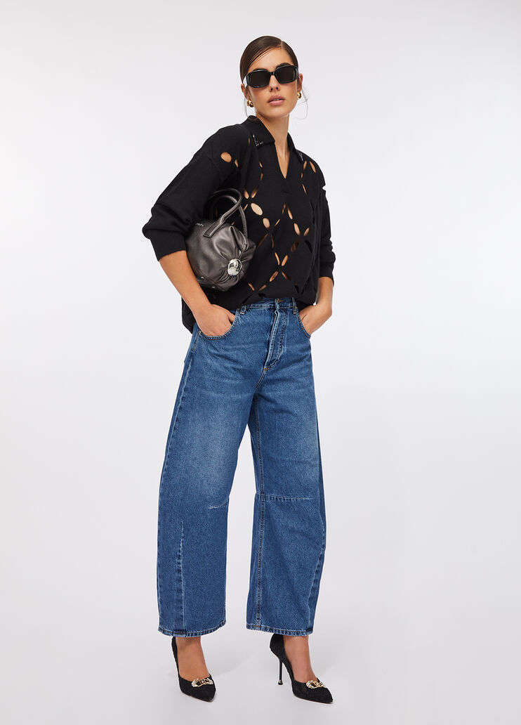 Balloon Jeans Denimblau Liu Jo - medium