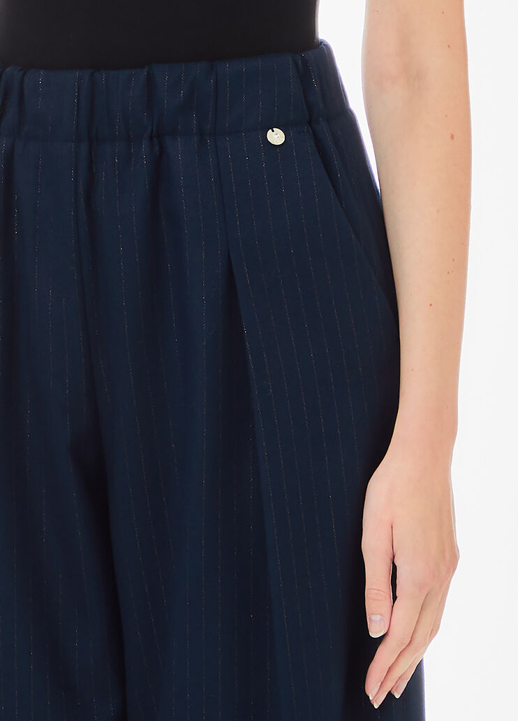 Nadelstreifenhose Blau Liu Jo - large image number 2