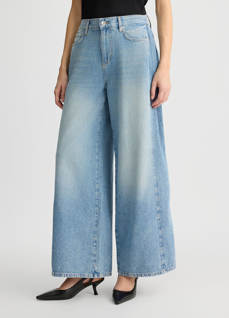 Palazzo jeans blue denim Liu Jo - large image number 0