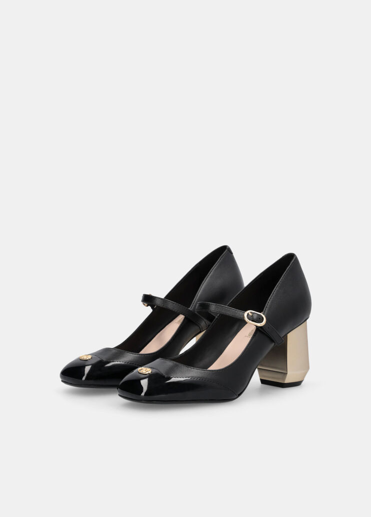 Leather Mary Janes black Liu Jo - medium Leather Mary Janes black Liu Jo - medium