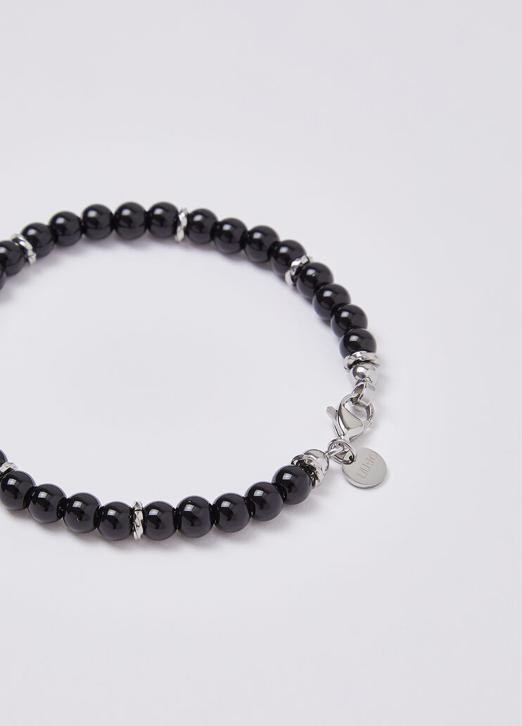 Beaded bracelet black Liu Jo - medium
