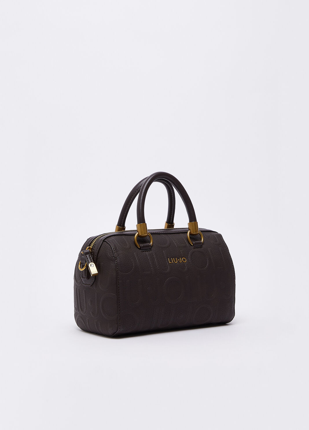 Small handbag with logo dark brown Liu Jo - large image number 2