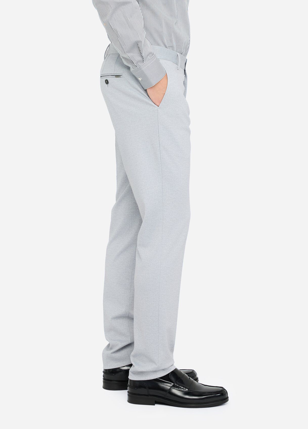 Jersey trousers colour light grey | Liu Jo