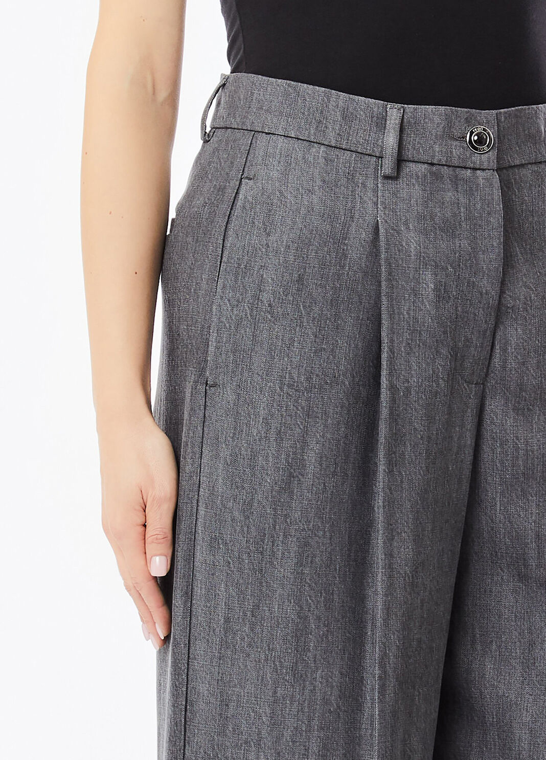 Ausgestellte Hosen Denim-Grau Liu Jo - large image number 2
