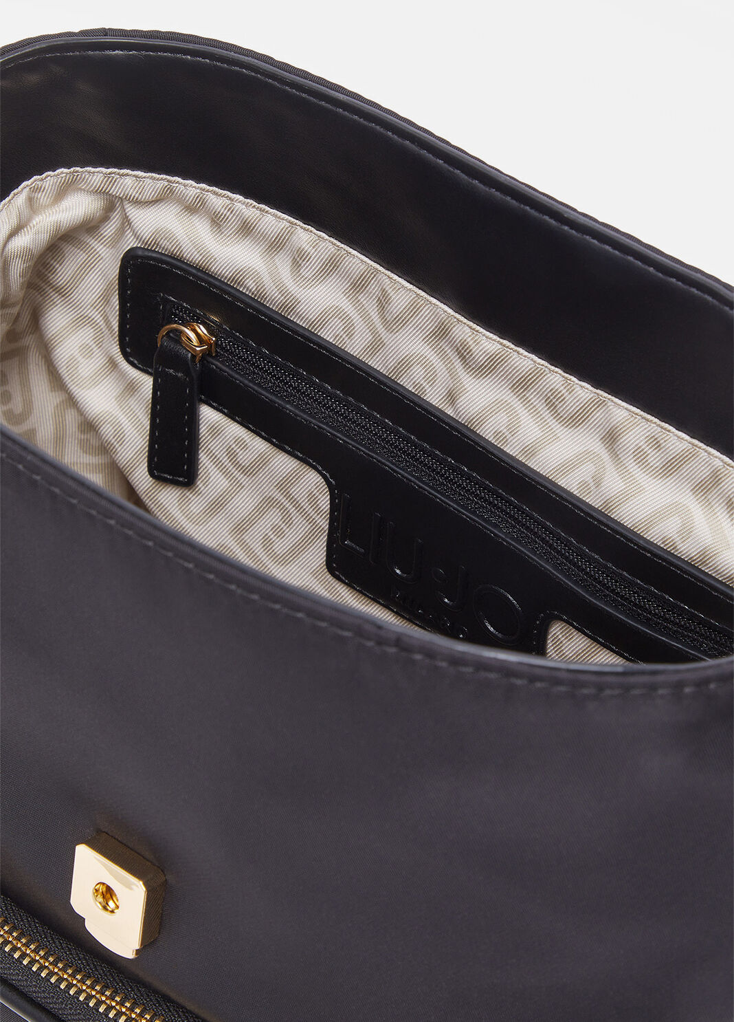 Rucksack aus Nylon mit M&uuml;nzfach schwarz Liu Jo - large image number 5