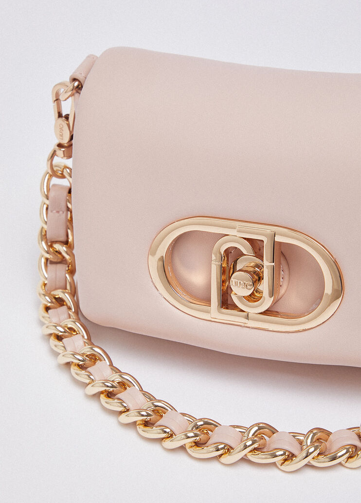 Sac LaPuffy petit format beige Liu Jo - large image number 3