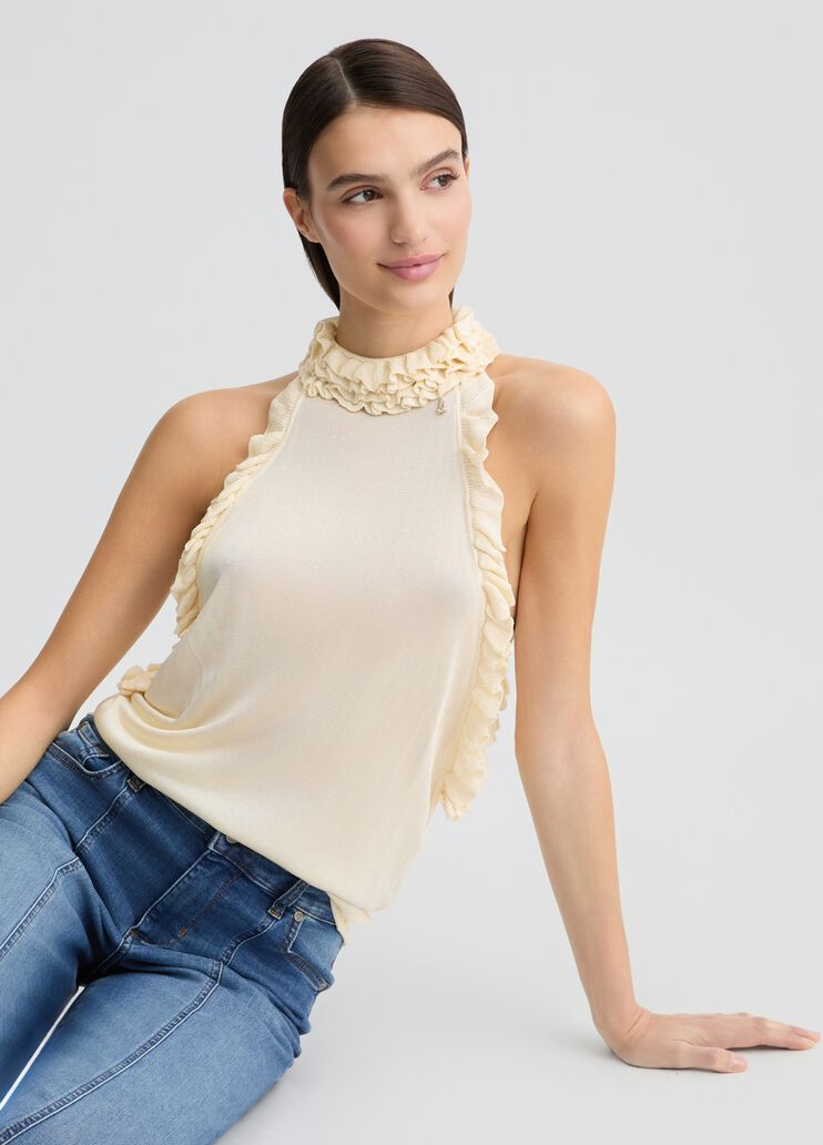 White top white Liu Jo - medium White top white Liu Jo - medium