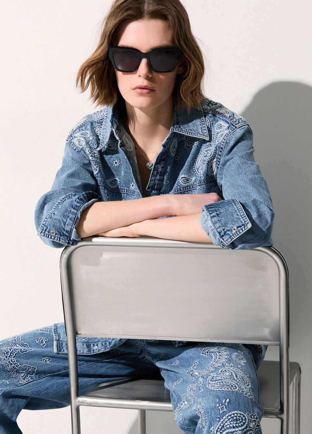 Square sunglasses black Liu Jo - large image number 0