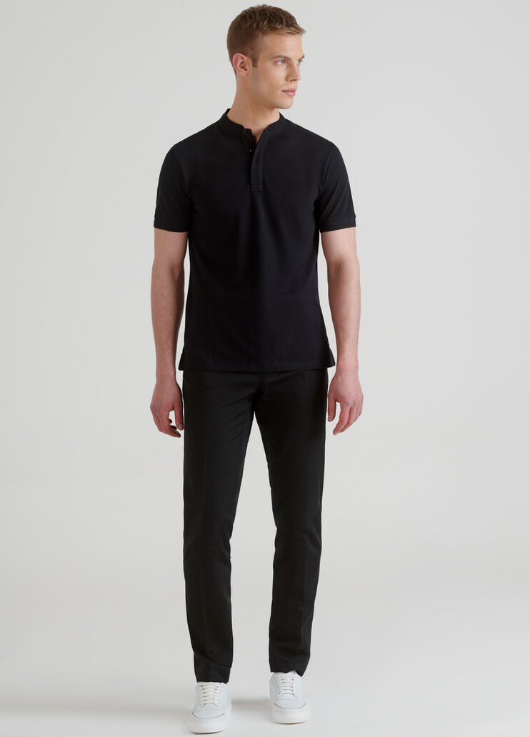 Polo shirt with mandarin collar  Liu Jo - large image number 2 Polo shirt with mandarin collar  Liu Jo - large image number 2