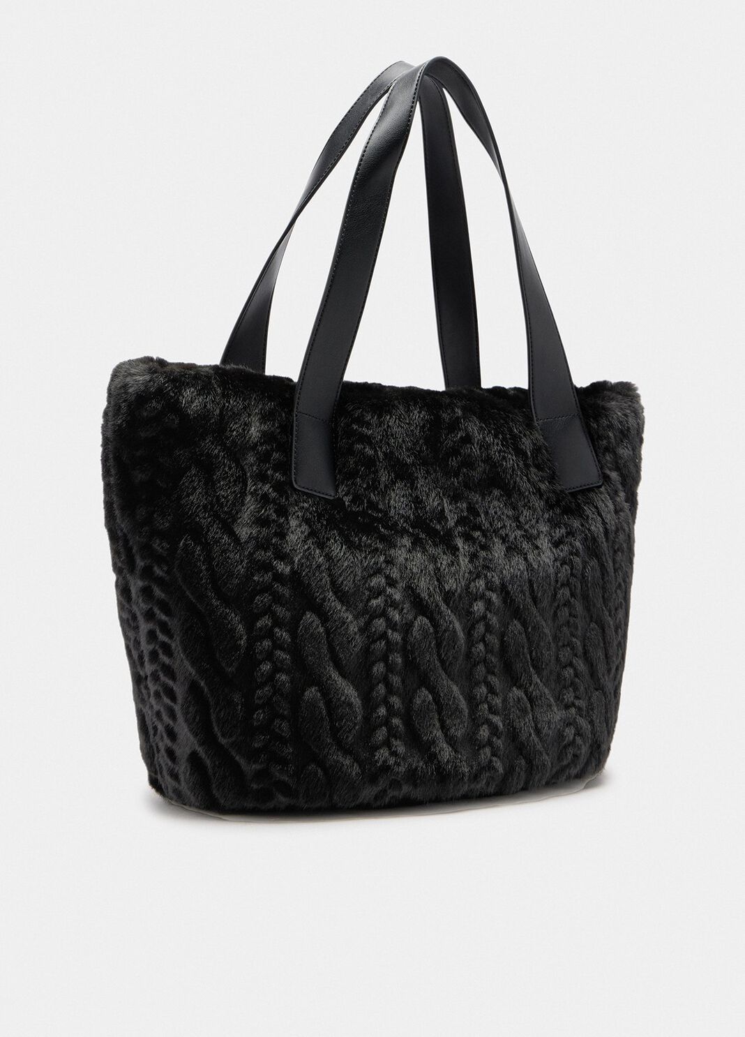 Hobobag aus Kunstpelz Schwarz Liu Jo - large image number 1