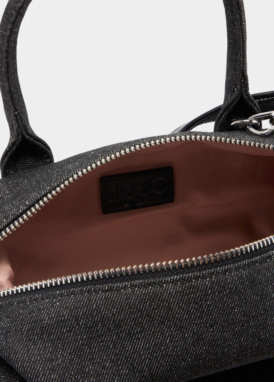Borsa piccola con charm grigio Liu Jo - large image number 4
