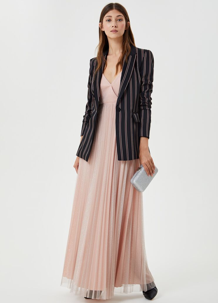 Long tulle dress Pink Liu Jo - large image number 3 Long tulle dress Pink Liu Jo - large image number 3