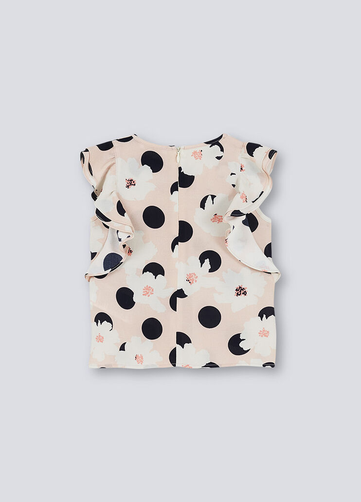 Top with flounces Pink/polka-dots Liu Jo - large image number 0