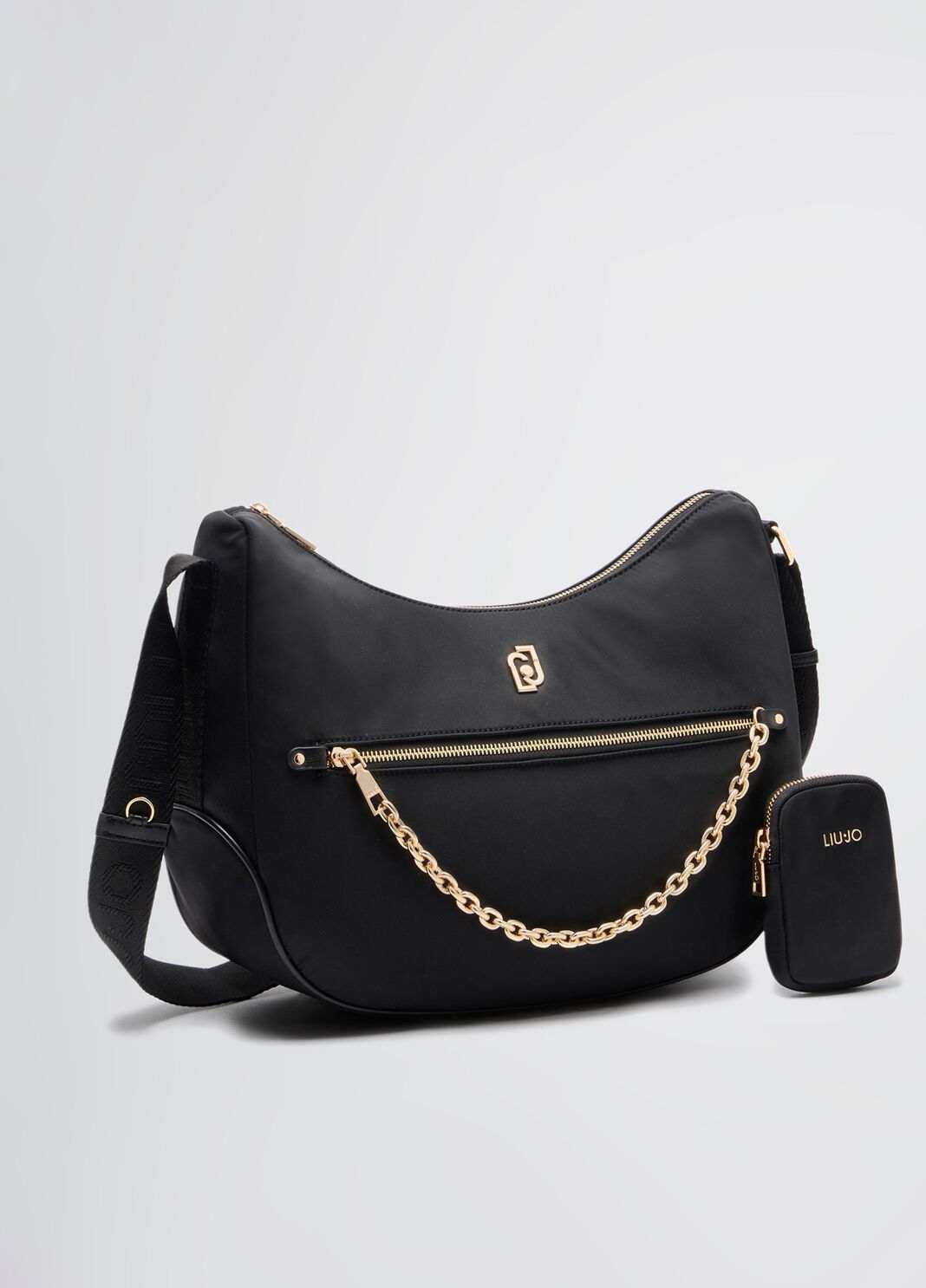 Medium hobo bag black Liu Jo - large image number 5
