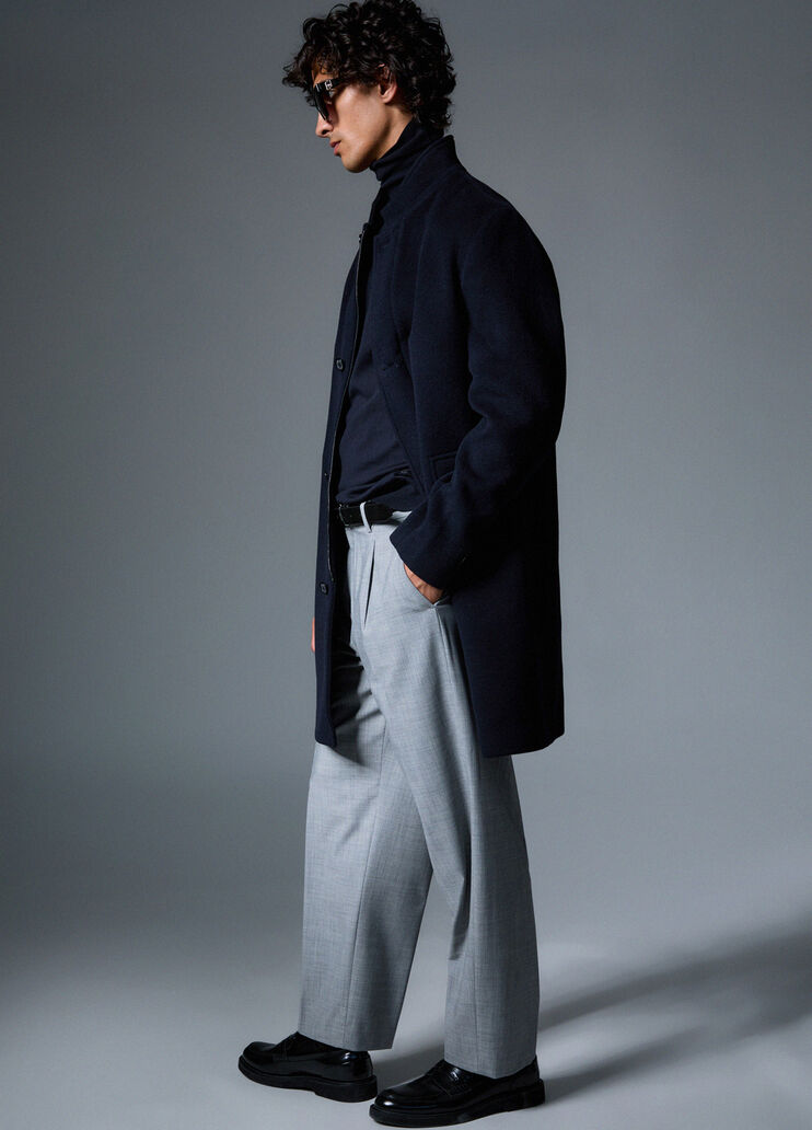 Wool Blend Chino Pants grey m&eacute;lange Liu Jo - medium