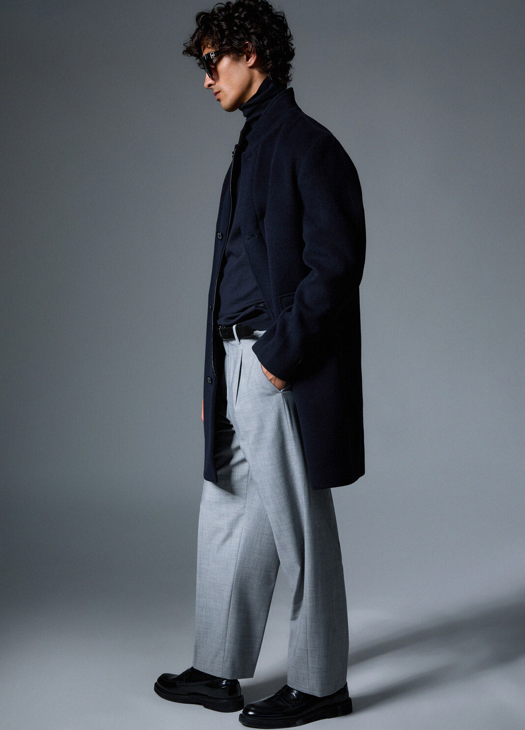 Wool Blend Chino Pants grey m&eacute;lange Liu Jo - large image number 2