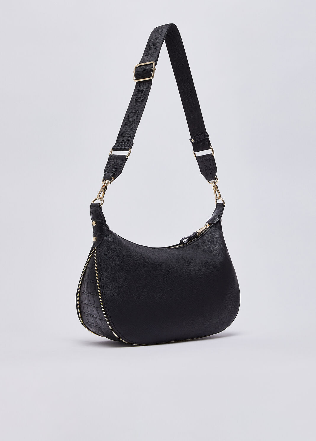 Sac hobo moyen noir Liu Jo - large image number 3