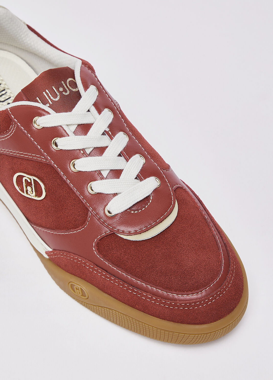 Suede sneakers red Liu Jo - large image number 4