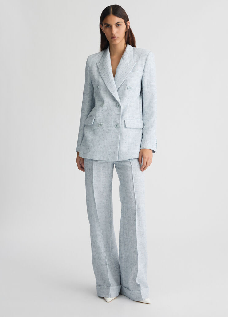 Double-breasted blazer light blue Liu Jo - medium Double-breasted blazer light blue Liu Jo - medium