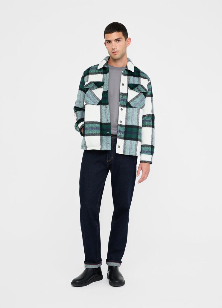 Chequered wool shacket green Liu Jo - medium Chequered wool shacket green Liu Jo - medium