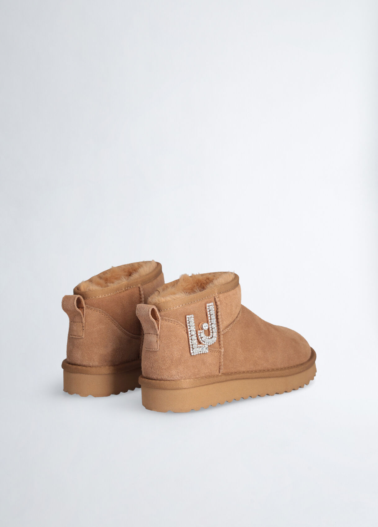 Cognac suede booties new arrivals