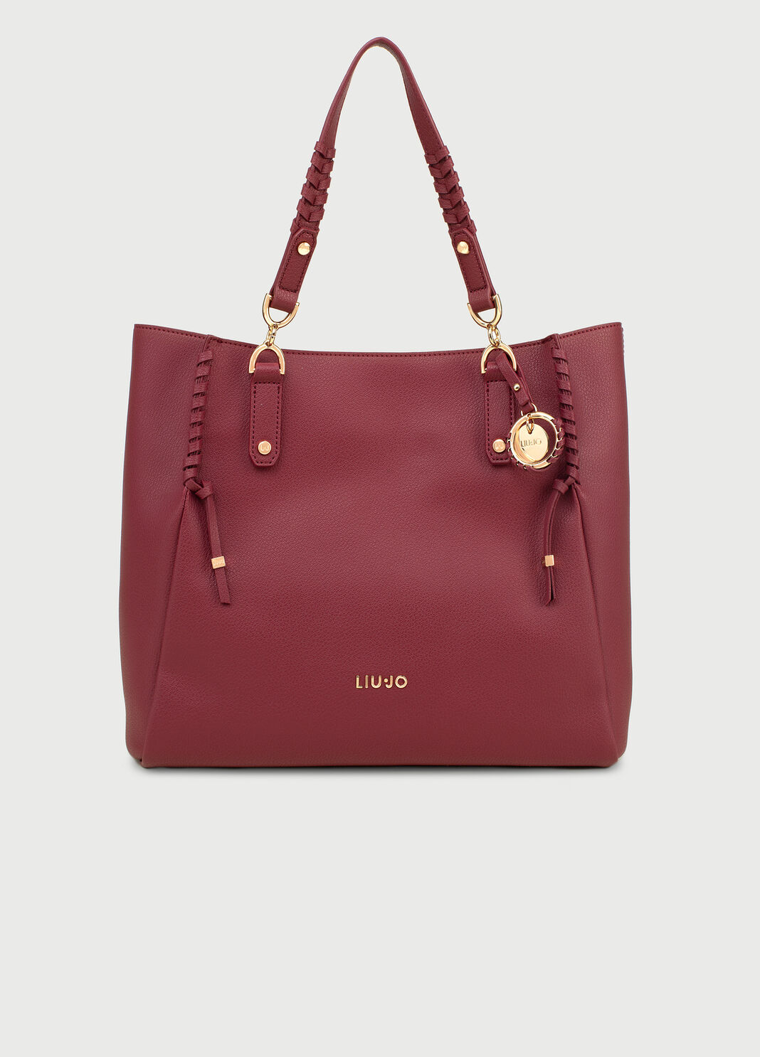 Shopping bag with charm Raspberry Liu Jo - large image number 0