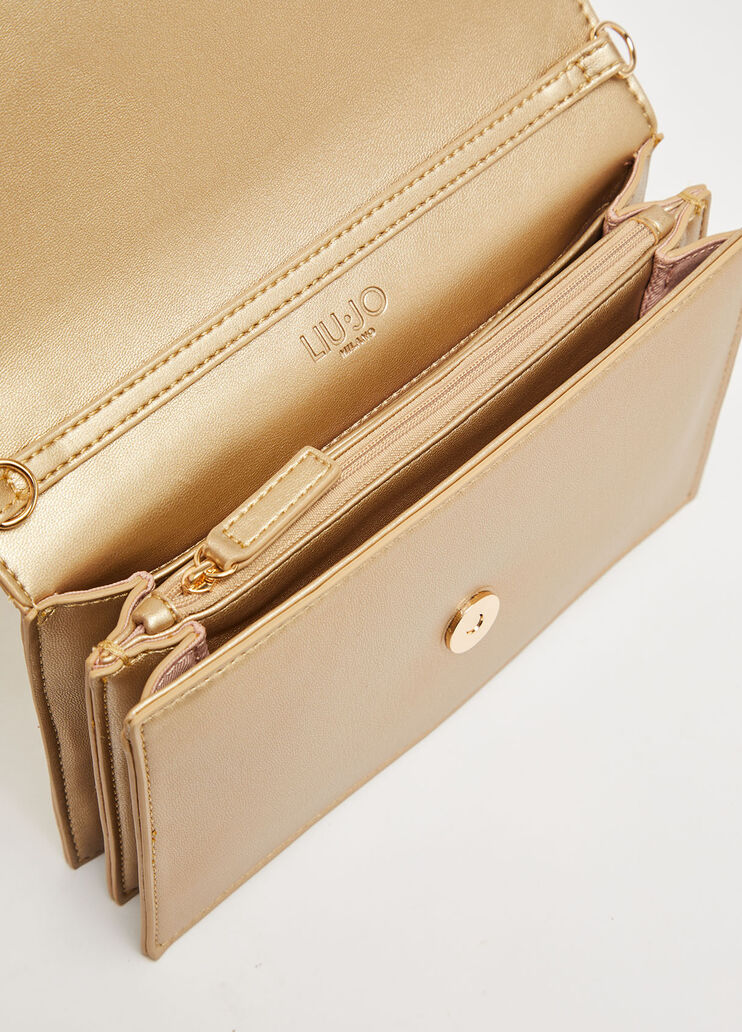 Borsa a tracolla oro Liu Jo - large image number 4