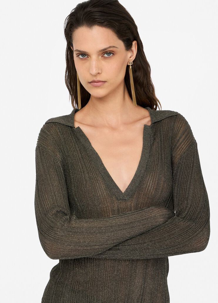 Maglia lurex® muschio Liu Jo - large image number 2