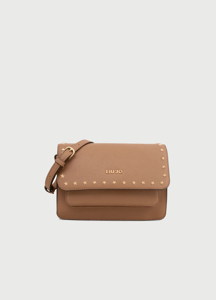 Crossbody bag with stars Brown Liu Jo - large image number 0