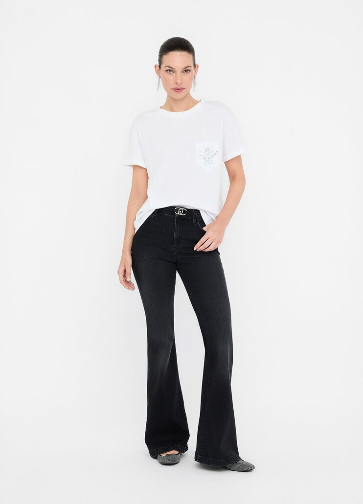 Liu Jo Better T-shirt white Liu Jo - large image number 5 Liu Jo Better T-shirt white Liu Jo - large image number 5