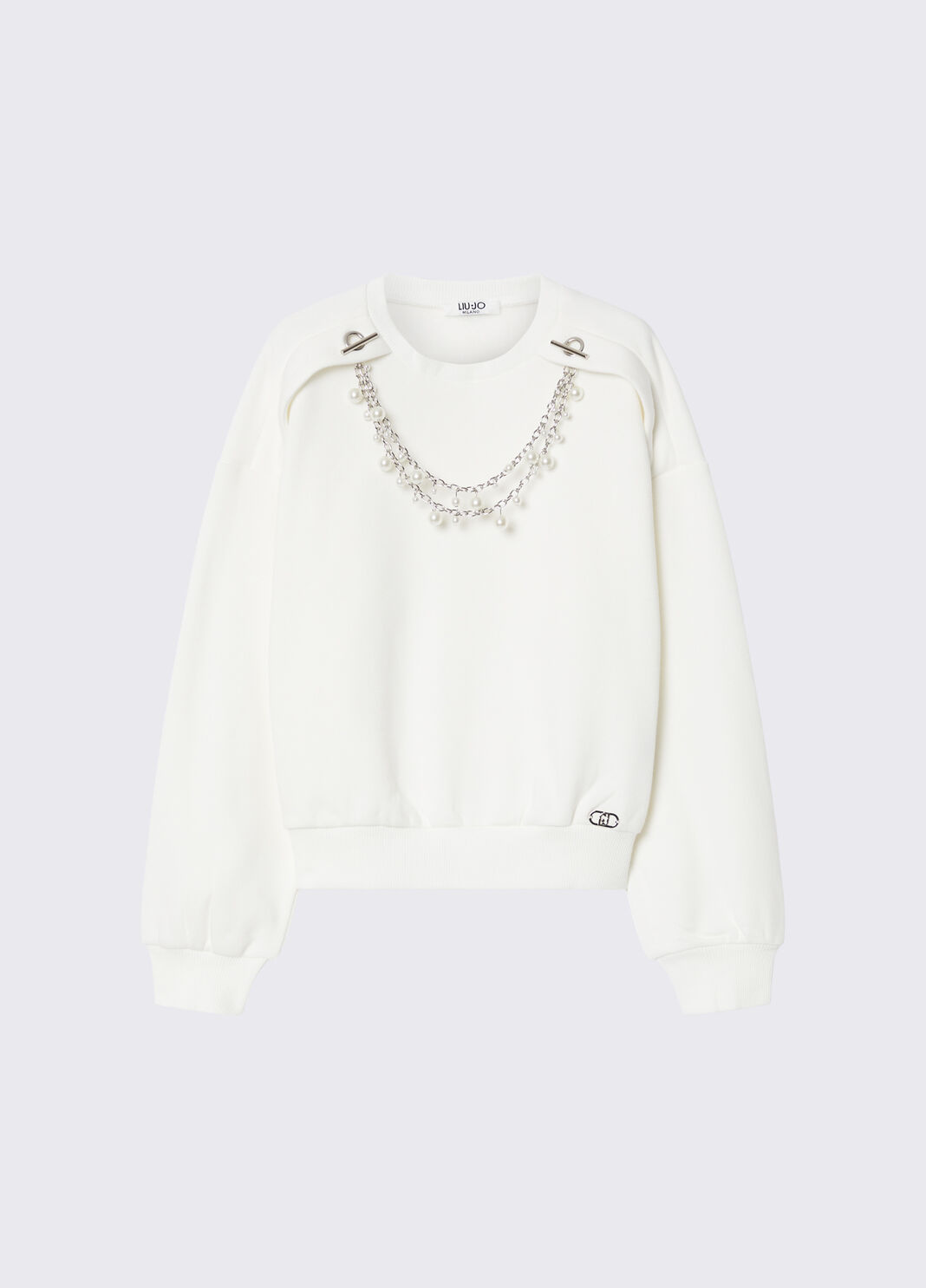 Sweatshirt with accessori jewel  Liu Jo - large image number 0