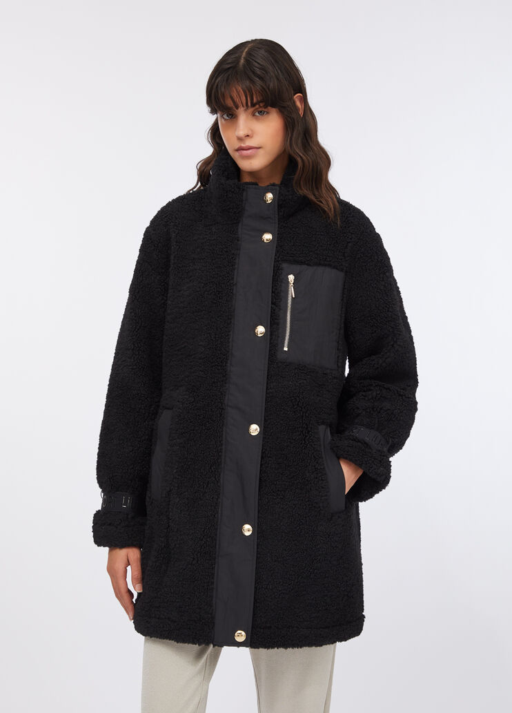 Reversible coat black Liu Jo - large image number 0