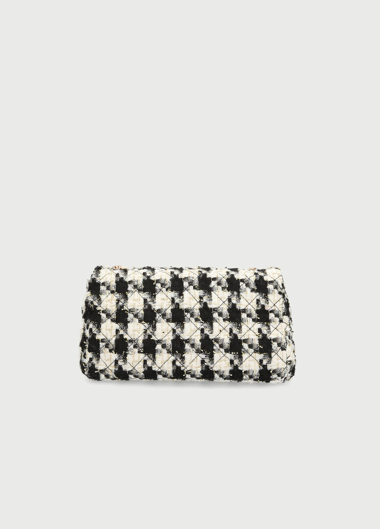 Bouclé crossbody bag Dogstooth check Liu Jo - large image number 2