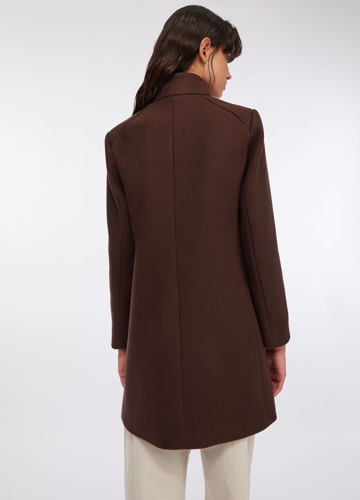 Double cloth coat chocolate Liu Jo - large image number 1