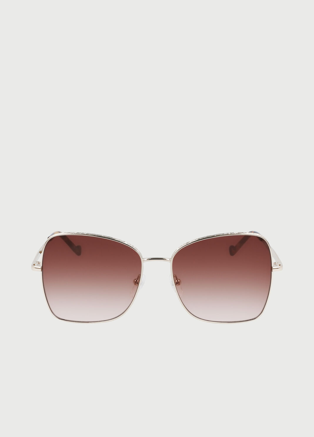 Gafas de sol con forma de mariposa Dorado Liu Jo - large image number 0