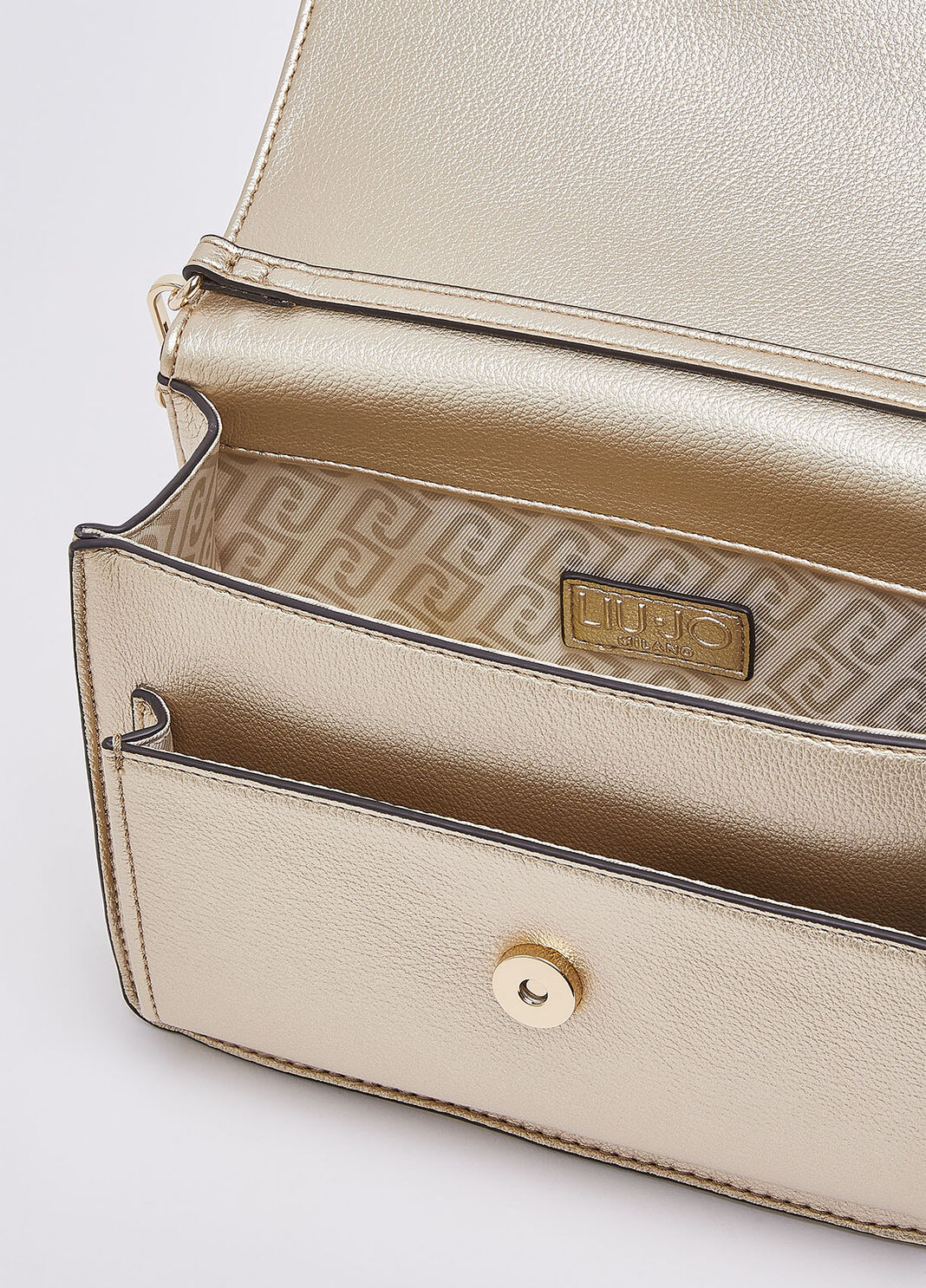 Sac &agrave; bandouli&egrave;re moyen beige clair Liu Jo - large image number 6