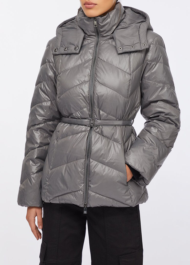 Daunenjacke mit Kapuze Stahl Liu Jo - medium