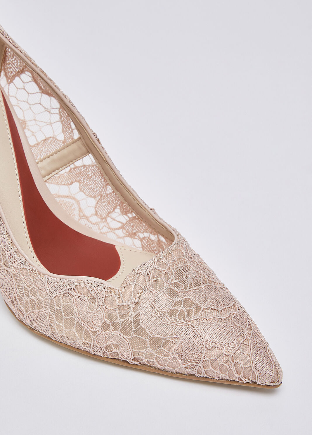 Pumps in lace light pink Liu Jo - large image number 5