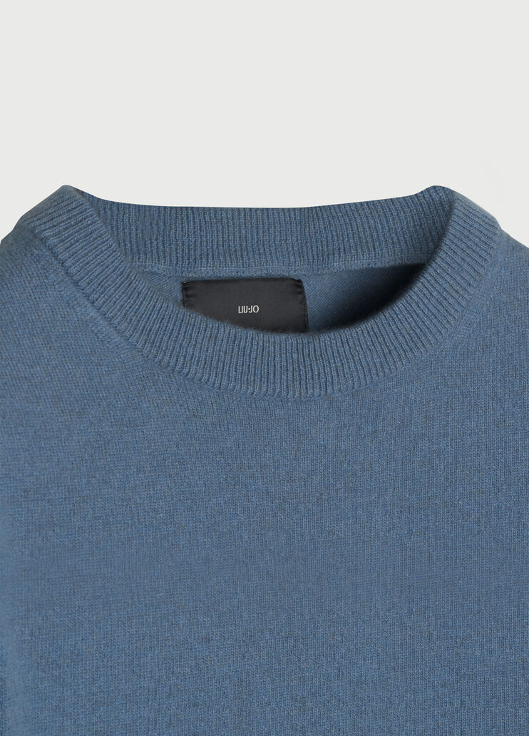 Cashmere sweater Dust Liu Jo - large image number 2 Cashmere sweater Dust Liu Jo - large image number 2