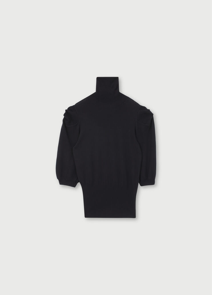 Short-sleeved turtleneck Black Liu Jo - large image number 4 Short-sleeved turtleneck Black Liu Jo - large image number 4