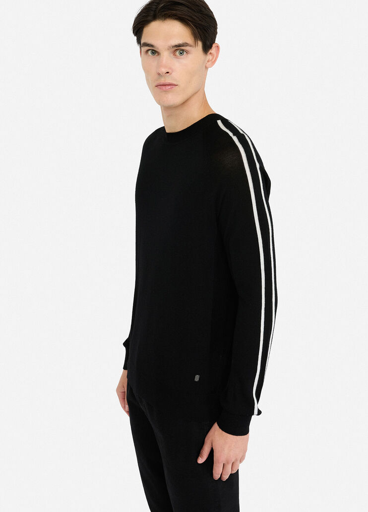 Pull 100 % laine noir Liu Jo - large image number 2