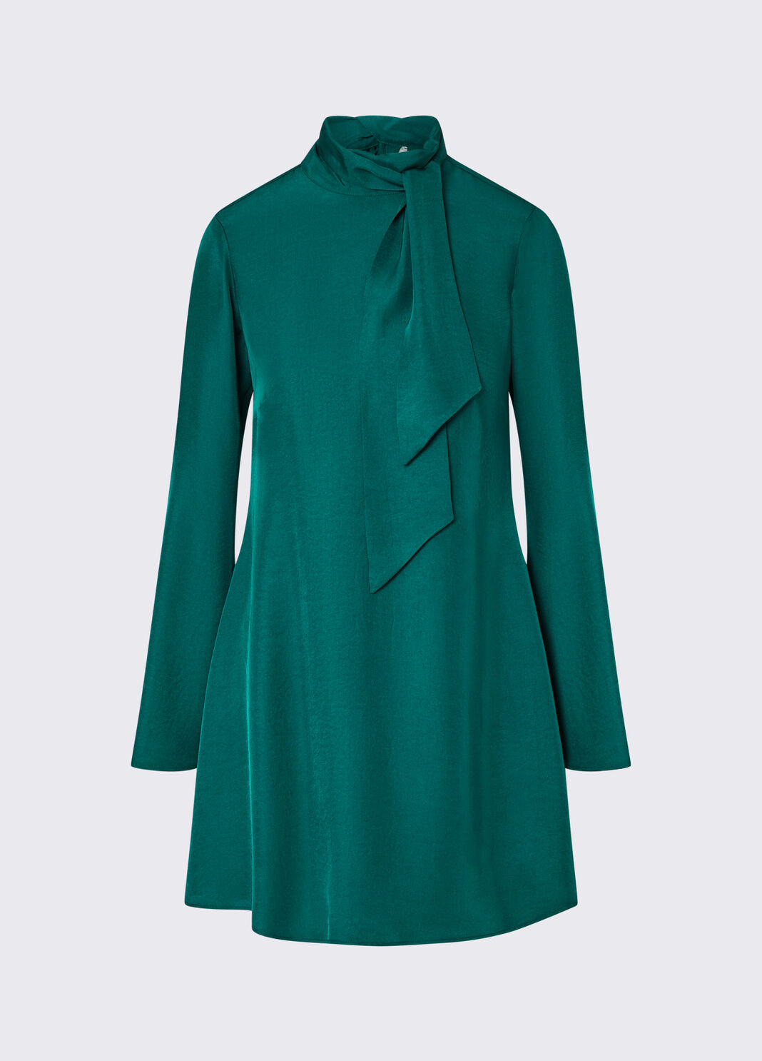 Short twill dress dark green Liu Jo - large image number 6
