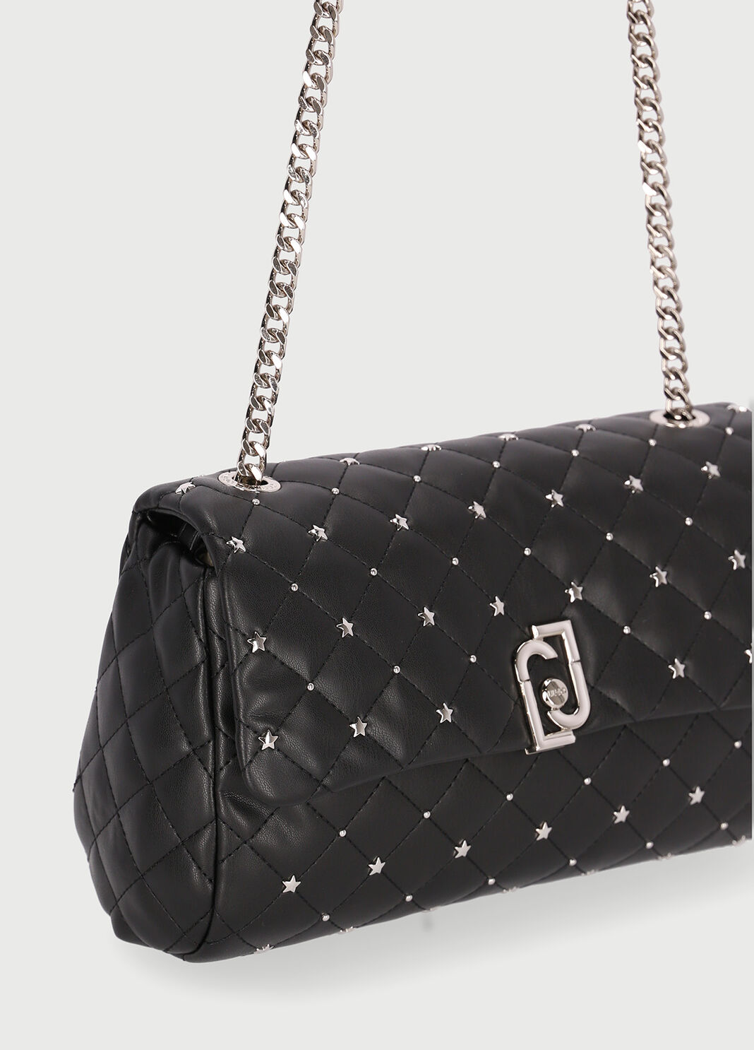 Umh&auml;ngetasche mit Mininieten Schwarz Liu Jo - large image number 4